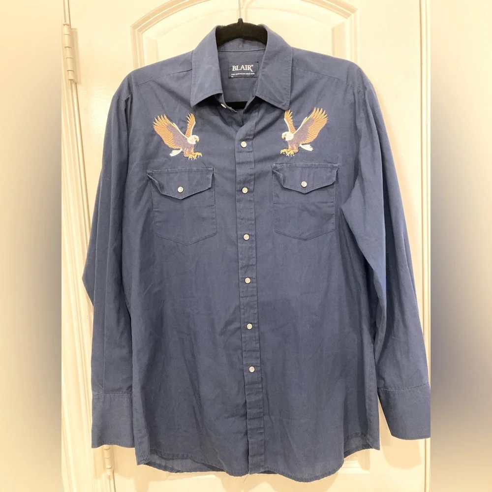 Men’s size LARGE Blair Pearl snap - Picture 1 of 2